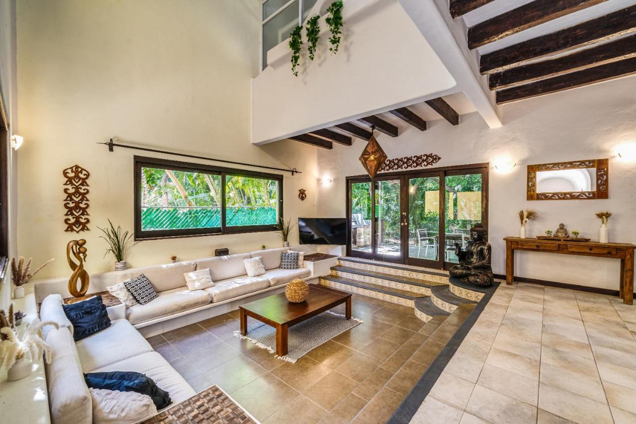 Beautiful House In Playacar 4 Bedrooms Beach Tennis Ac Playa del Carmen Eksteriør billede